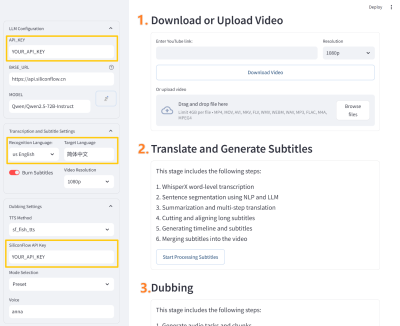 VideoLingo 一站式视频翻译本地化配音工具