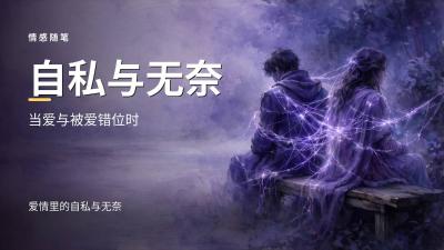 爱情里的自私与无奈：当爱与被爱错位时